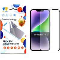 Стекло защитное Drobak Matte Ceramics Anty Spy Apple iPhone 14 Pro Max Фото
