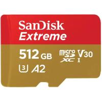 Карта пам'яті SanDisk 512GB microSD class 10 UHS-I U3 V30 Extreme Фото