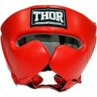 Боксерский шлем Thor 716 L ПУ-шкіра Червоний Фото