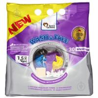 Стиральный порошок Wash&Free Universal Жасмин и лаванда с марсельским мылом 1.5 Фото