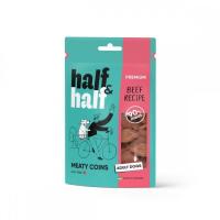 Лакомство для собак Half&Half в форме мясных монеток с говядиной 100 г Фото