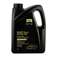 Моторна олива KRAFT Euro SN 5W-40, 4л Фото