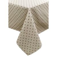 Скатерть Прованс Горох коричневый Хозяйка 220х136 см Фото