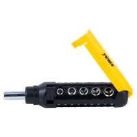 Набор отверток Sigma с реверсом + насадки торцевые и биты 1/4" 13шт CrV Фото