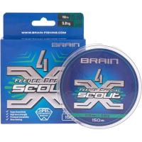 Шнур Brain Scout 4X 150m (camo) 0.128mm 7.2kg Фото
