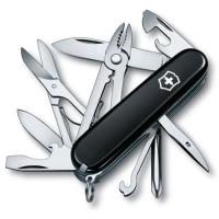 Нож Victorinox Delux Tinker 91 мм Чорний Фото