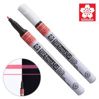 Маркер Sakura Pen-Touch Червоний, флуоресцентний, тонкий (FINE) Фото
