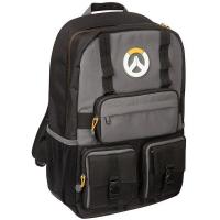 Рюкзак школьный Jinx Overwatch MVP Laptop Backpack Black/Grey Фото