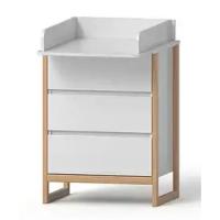 Комод-пеленатор Angelo Magic 60 см бело-бук 60х51х90 Фото