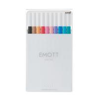 Лайнер UNI набір Emott Soft Pastel Color 0.4 мм 10 кольорів Фото