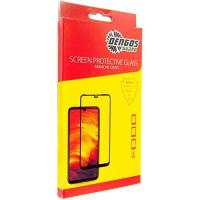 Стекло защитное Dengos Full Glue Poco M6 (black) Фото