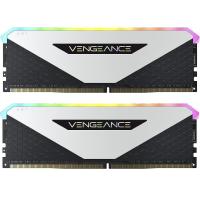 Модуль памяти для компьютера Corsair DDR4 32GB (2x16GB) 3600 MHz Vengeance RGB RT White Фото