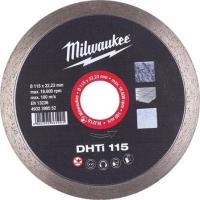 Круг отрезной Milwaukee алмазний для керамічної плитки DHTI 125, 125мм Фото