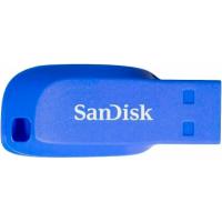 USB флеш накопичувач SanDisk 32GB Cruzer Blade Electric Blue USB 2.0 Фото