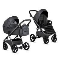 Коляска TUTIS 2 в 1 Uno5+ Leather collection Licorice Фото