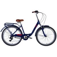 Велосипед Dorozhnik Ruby AM Vbr 26" 17" ST 2024 Темно-синій Фото