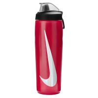 Пляшка для води Nike Refuel Bottle Locking Lid 24 OZ червоний, чорний, Фото