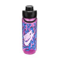 Пляшка для води Nike TR Renew Recharge Chug Bottle 24 OZ рожевий, чорни Фото