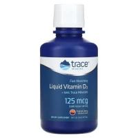 Витамин Trace Minerals Витамин D3, 125 мкг, вкус тропической вишни, Liqui Фото