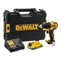 Шуруповерт DeWALT XR Li-Ion 18 В, 2Ah, 65 Нм, 450-1650 об/хв, вага 1 Фото