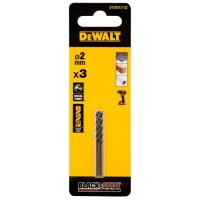 Сверло DeWALT по металлу Black & Gold,HSS-G, 2 х 49 х 24 мм, 3 Фото