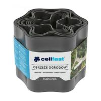 Садовое ограждение Cellfast лента газонная, бордюрная, волнистая, 15смх9м, гра Фото