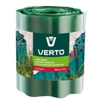 Садовое ограждение Verto лента газонная, бордюрная, волнистая, 15смх9м, зел Фото