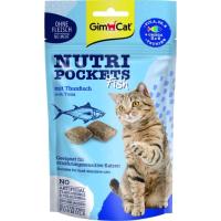 Лакомство для котов GimCat Nutri Pockets Fish Тунец 60 г Фото