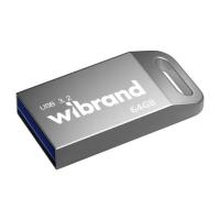USB флеш накопитель Wibrand 64GB Ant Silver USB 3.2 Gen 1 (USB 3.0) Фото