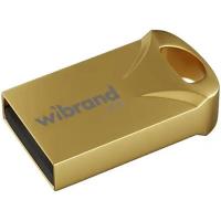 USB флеш накопичувач Wibrand 4GB Hawk Gold USB 2.0 Фото