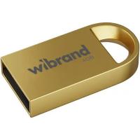 USB флеш накопичувач Wibrand 4GB lynx Gold USB 2.0 Фото