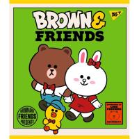 Тетрадь Yes А5 Line Friends 12 листов линия Фото