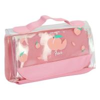 Пенал Cool For School Сумочка 2 в 1 2 отделения Розовый Фото