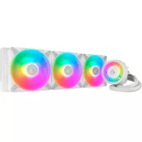 Система рідинного охолодження Arctic Liquid Freezer III - 420 A-RGB White Фото