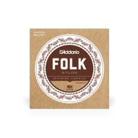 Струны для гитары D'Addario Folk Nylon 80/20 Bronze Ball End Clear Treble Фото