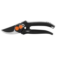 Секатор Neo Tools плоскостной, d реза 15мм, 185мм, 164г Фото