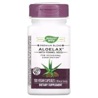 Травы Nature's Way Алоэ Вера с фенхелем, 340 мг, Aloelax with Fennel Фото