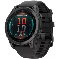Смарт-годинник Garmin fenix E, 47mm, Slate Gray Steel/Black, GPS Фото