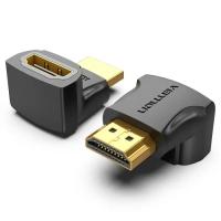 Переходник Vention HDMI F to HDMI M 270° 4K 60Hz PVC Фото
