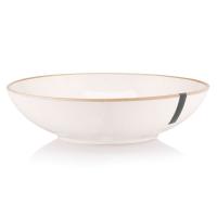 Тарелка Ardesto Apulia, 820мл, 20.8см, кераміка, кремовий Фото