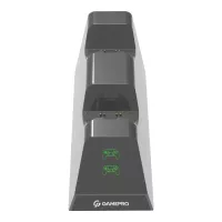 Зарядний пристрій GamePro CHS420B Для геймпадів DualSense PS5 Black Фото