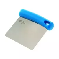 Скребок кондитерский Gi.Metal 8х11,5 см н/ж, ручка з пластику Фото