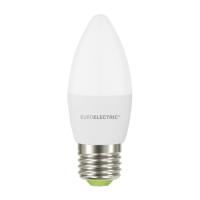 Лампочка EUROELECTRIC LED CL 6W 490Lm E27 4000K Фото