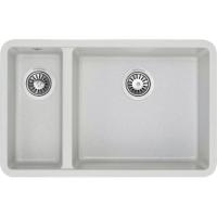 Мийка кухонна GRANADO Under top DOUBLE gris Фото
