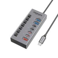 Концентратор Promate USB Hub 7 ports gegahub-10g Фото