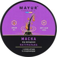 Маска для волос Mayur Против выпадения с Аргановым маслом и Ниацинамидом Фото