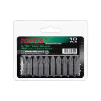 Набор бит Toptul 5/16" L30мм PH2 10шт. Фото