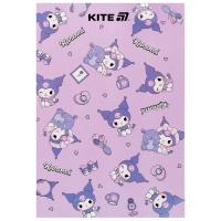 Блокнот Kite Kuromi A5, 50 аркушів, клітинка Фото