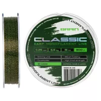 Волосінь Brain Classic Carp Line 3D (camo) 300m 0.25mm 15lb 6.6kg Фото