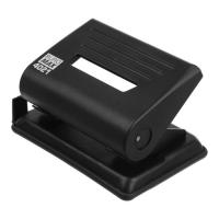 Діркопробивач Buromax пластиковий, до 12 аркушів, 120 х 80 х 65 мм, чорн Фото